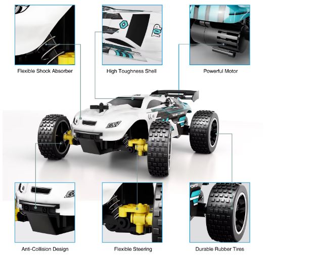 1:18 Remote Control Car Toys For Children Kids Gifts RC Drift