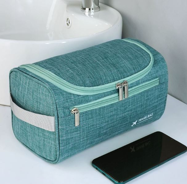 Waterproof Hanging Travel Toiletry Bag – Multiple Compartments