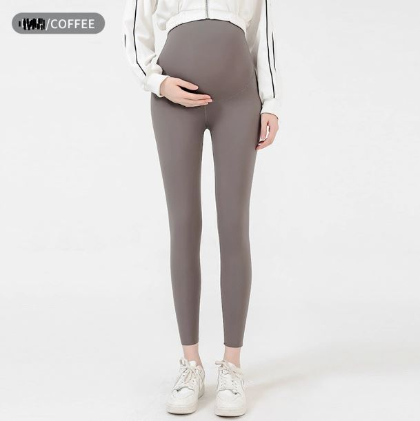 Pregnant Women's Pants Exterior Wear Pregnant Women's Pants Plus Size Comfortable Breathable Slimming Pregnant Women's Shark Leggings Yoga Pants