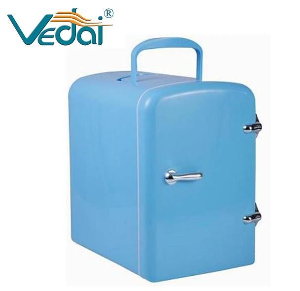 USB Refrigerator Mini Cosmetic Box Car Home Dual-use Cooling And Heating Box Available Charging Treasure Charger Mini Refrigerator