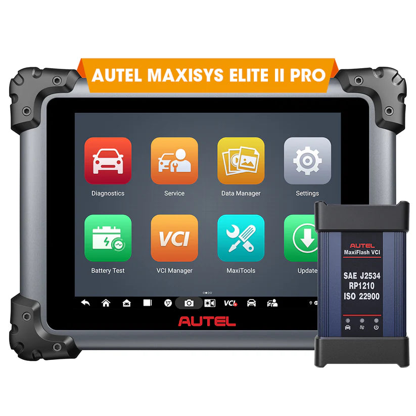 Autel Maxisys Elite II Pro, 2-year update, J2534 programming and coding, 40+ Hot Services