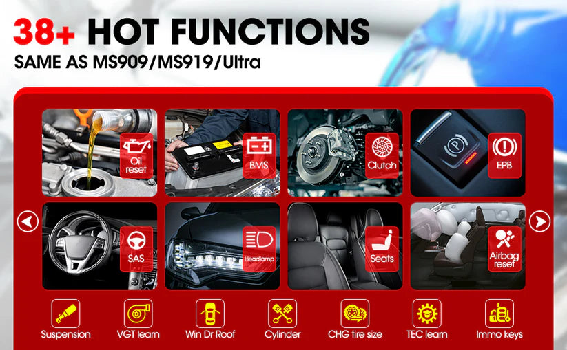 Autel Maxisys Elite II Pro, 2-year update, J2534 programming and coding, 40+ Hot Services