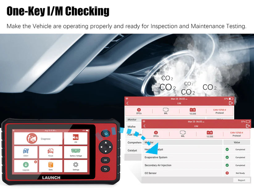 LAUNCH X431 Creader CRP919E Code Reader OBD2 Scanner Full System Diagnostic Tool
