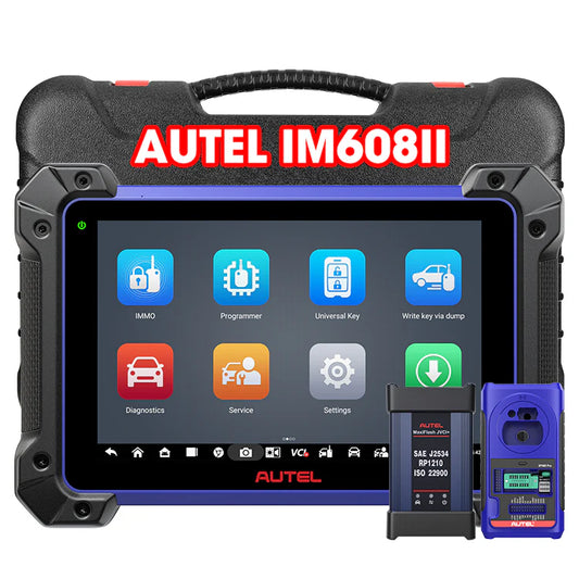 Autel MaxiIM IM608 II key programmer and car diagnostic tool with PB112, GBOX3, IMKPA, XP400PRO, J2534
