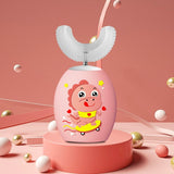 Children's Electric Toothbrush U-shaped Baby Silicone Soft Hair