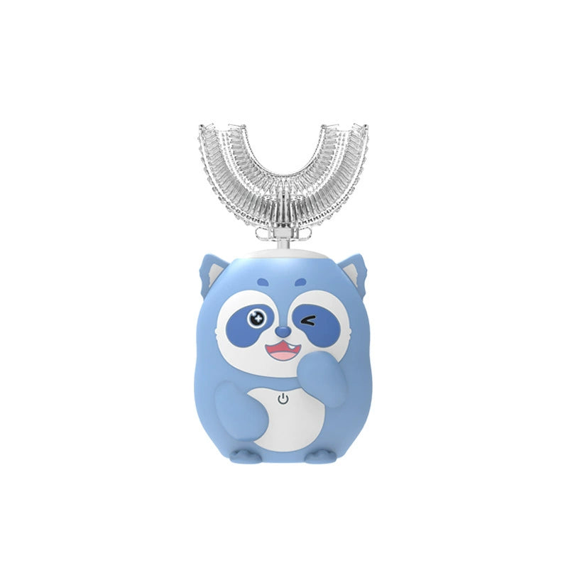 Children's Electric Toothbrush U-shaped Baby Silicone Soft Hair