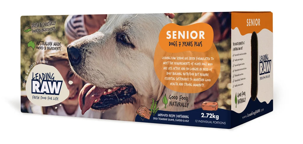 Leading Raw Food for Senior Dogs