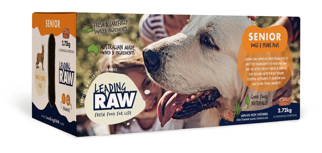 Leading Raw Food for Senior Dogs
