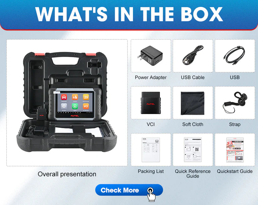Autel MaxiCOM MK808K-BT Scanner