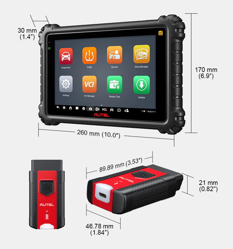 Autel MaxiCOM MK906 PRO-TS, Full TPMS & ECU Coding, Bidirectional Scan Tool, 3000+ Active Tests, 36+ Services