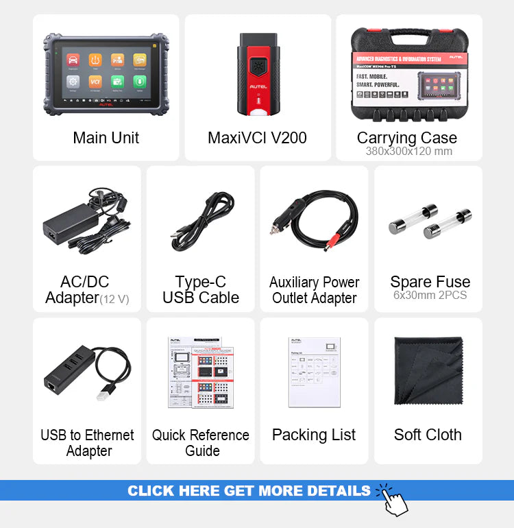 Autel MaxiCOM MK906 PRO-TS, Full TPMS & ECU Coding, Bidirectional Scan Tool, 3000+ Active Tests, 36+ Services