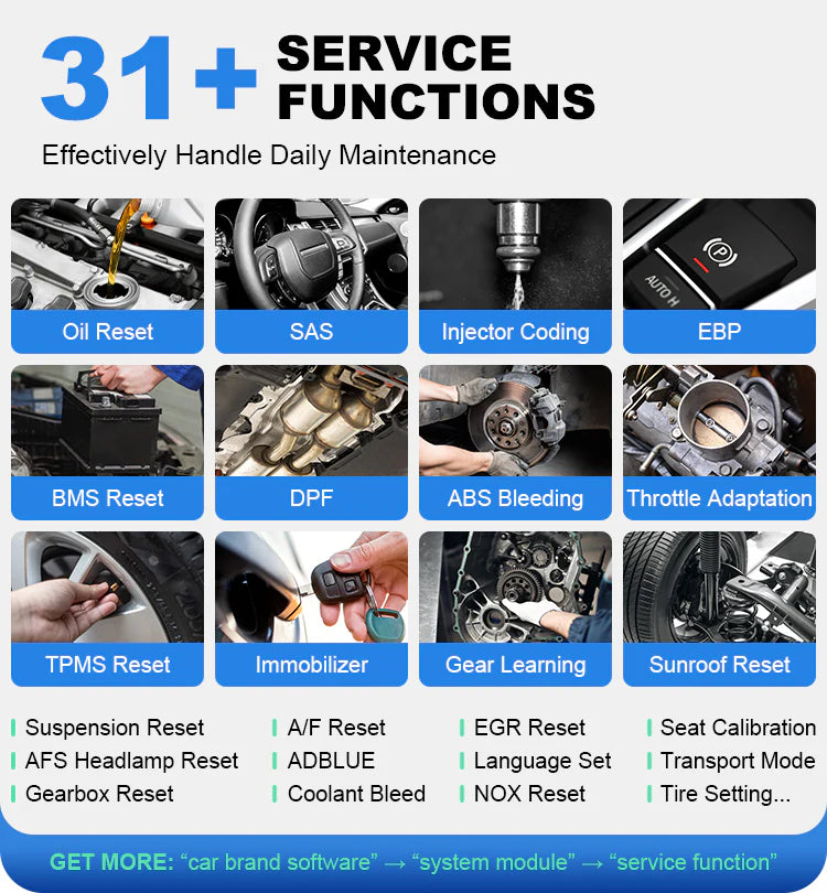 Autel MaxiCOM MK906 PRO-TS, Full TPMS & ECU Coding, Bidirectional Scan Tool, 3000+ Active Tests, 36+ Services