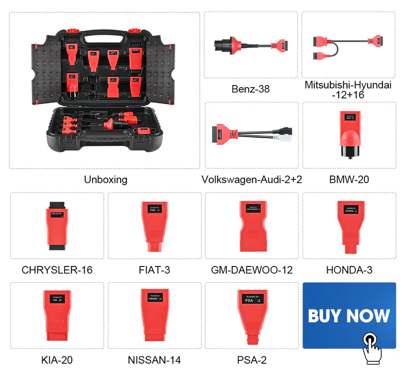 Autel MaxiPRO MP900BT KIT Scanner + Autel PS100 or Autel MV105S for free