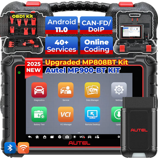 Autel MaxiPRO MP900BT KIT Scanner + Autel PS100 or Autel MV105S for free