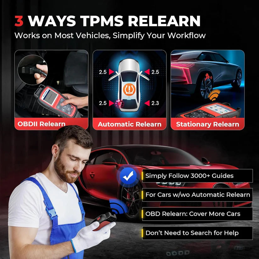 Autel MaxiTPMS TS508WF TPMS programming tool