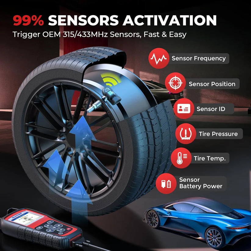 Autel MaxiTPMS TS508WF TPMS programming tool