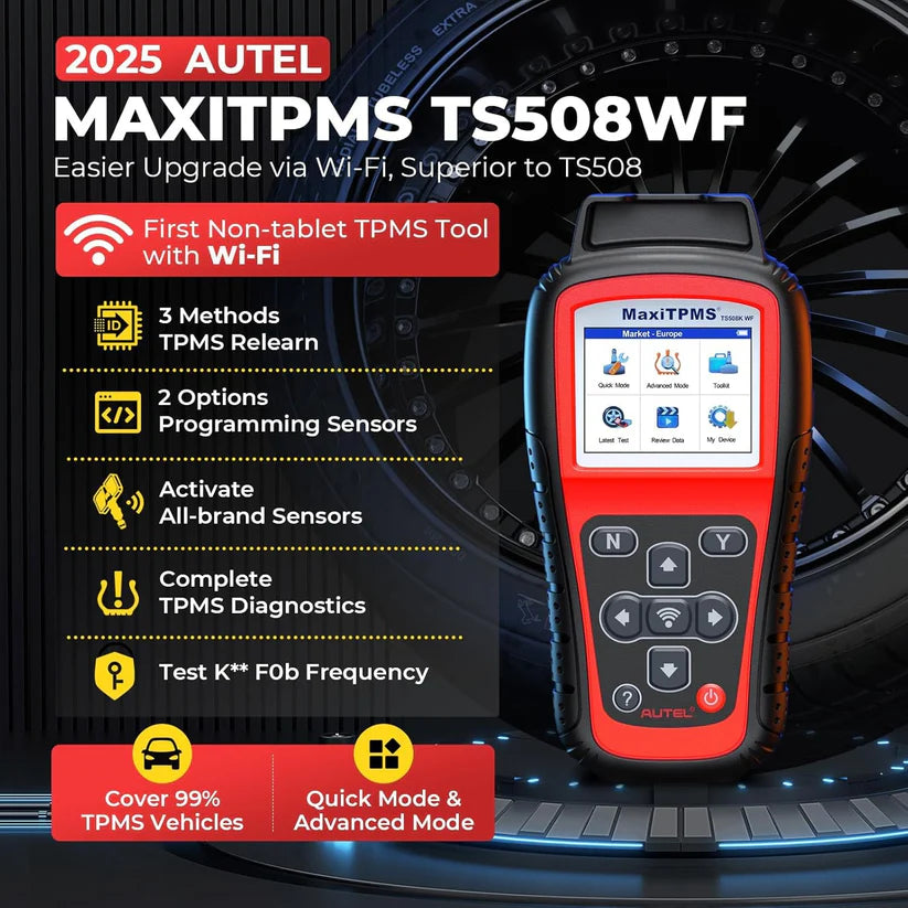 Autel MaxiTPMS TS508WF TPMS programming tool