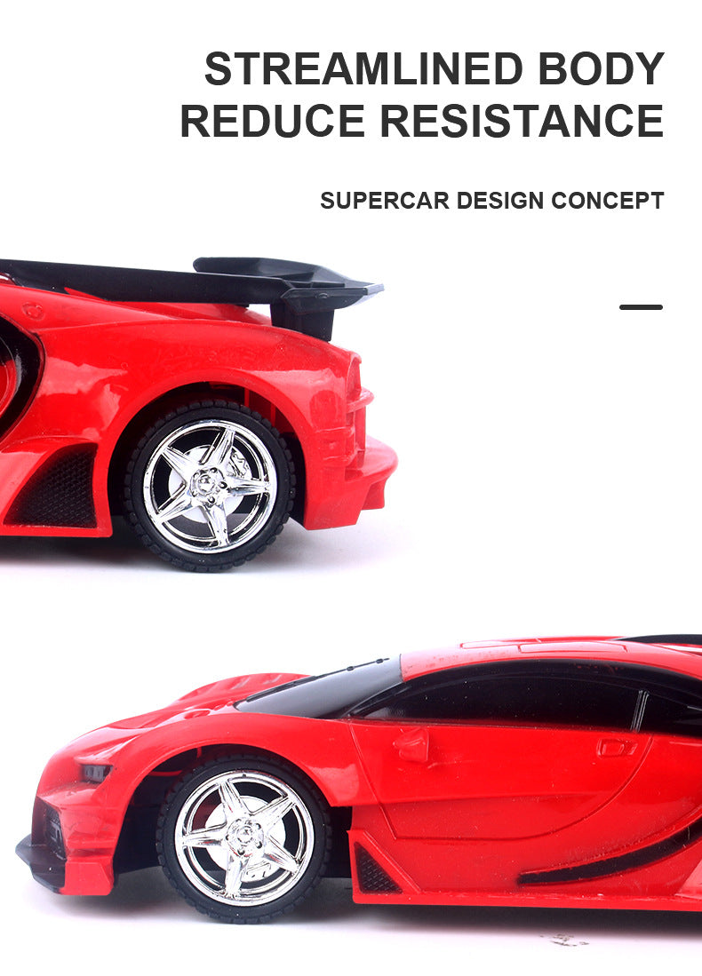 Children's Remote Control Car 1:18 Simulation Four-way Remote Control Sports Car Children's Electric Toy Car