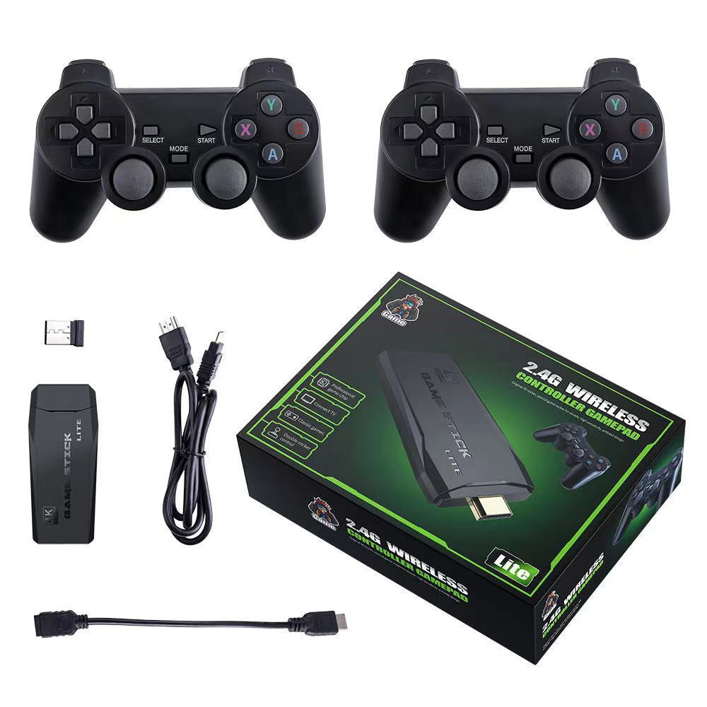 M8 Wireless 2.4G HD Arcade PS1 Home TV Mini Game Console U Treasure Retro Game Console