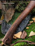 Han Road Camping Forged Axe Defense Weapon Multifunctional Tactical Axe Rescue Emergency Outdoor Equipment Disaster Prevention Axe