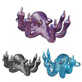 5Pcs Octopus Luminous Decoration Design Home Spoof Garden Decoration Design Octopus