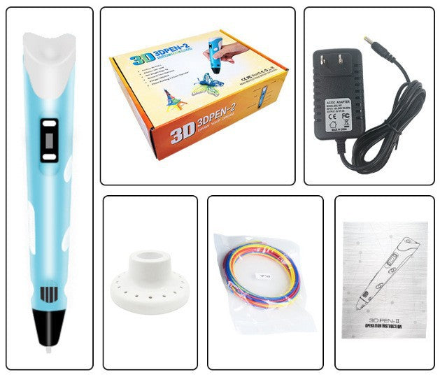3D Printing Pen High Temperature Three-dimensional Painting Pen 3D Pen