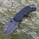 Outdoor Cutter Camping Survival Stainless Steel Folding Knife 8750 Three-color 8CR All-steel Multifunctional Knife