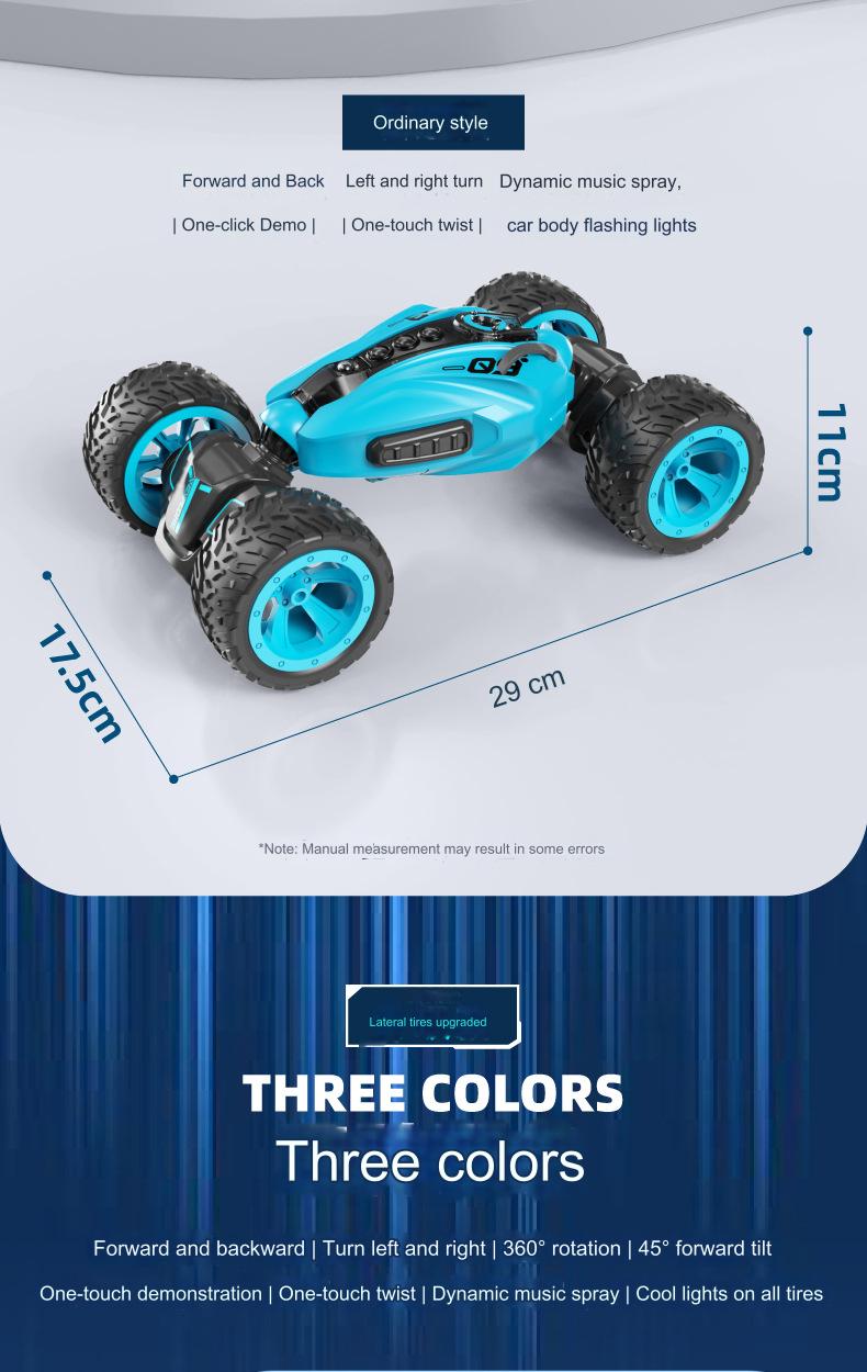 Gesture Induction Twist Car Charging Remote Control Toy Deformation Car Children Gift Drift Technology Remote Control Off-road