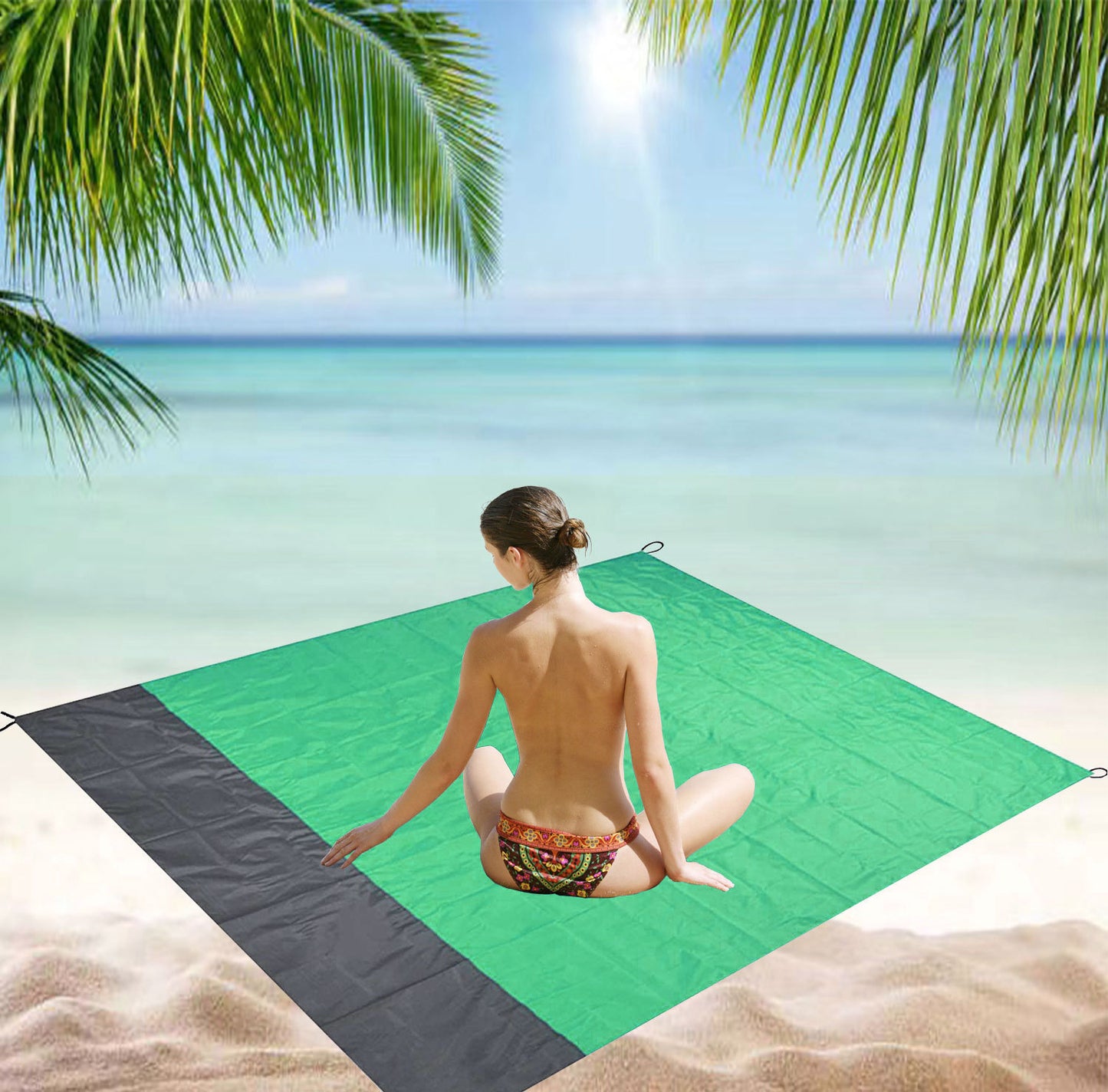 Picnic Mat Multifunctional Ground Cloth Oxford Cloth Camping Beach Mat