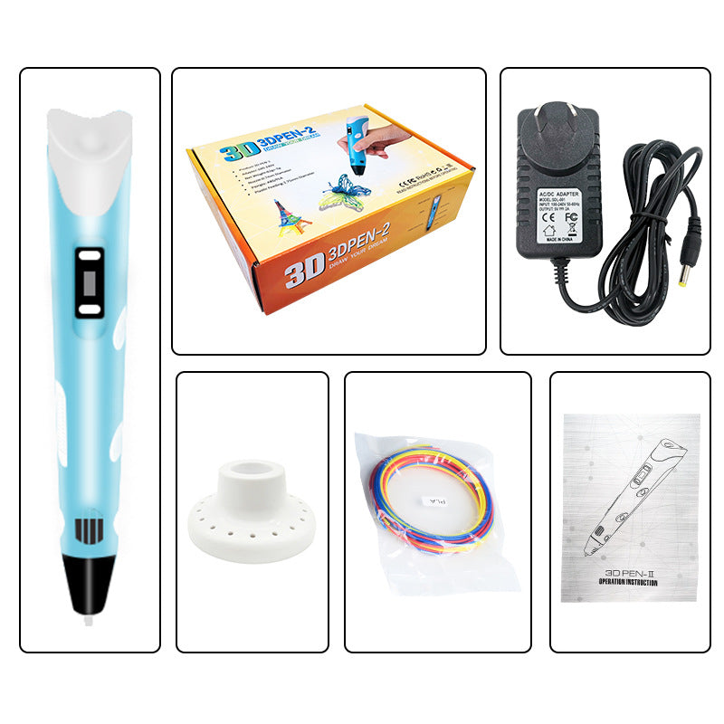 3D Printing Pen High Temperature Three-dimensional Painting Pen 3D Pen