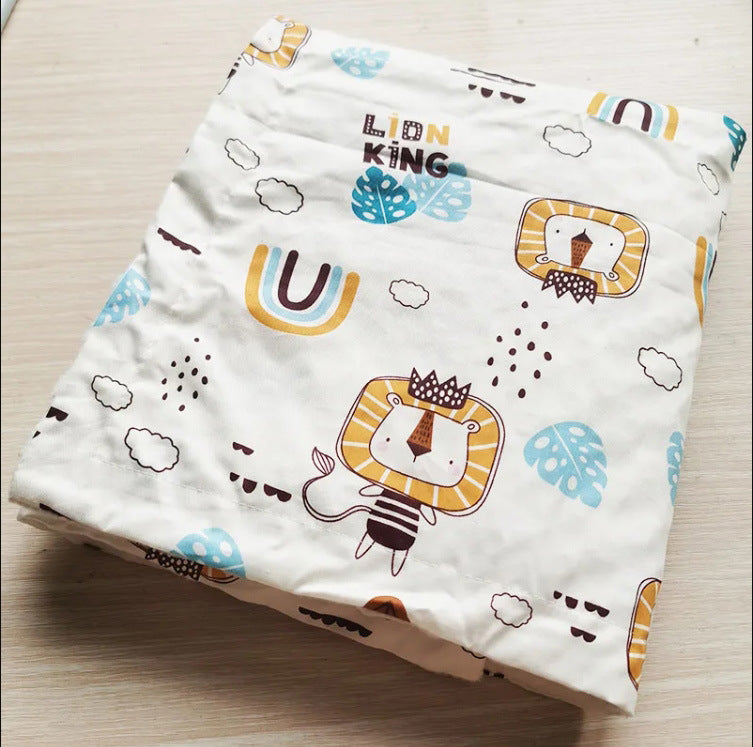 Twill Cotton Baby Bean Blanket Double Layer