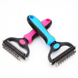 Pet detangling comb dog comb dog hair comb artifact detangling knife combing tool combing cat  pet supplies