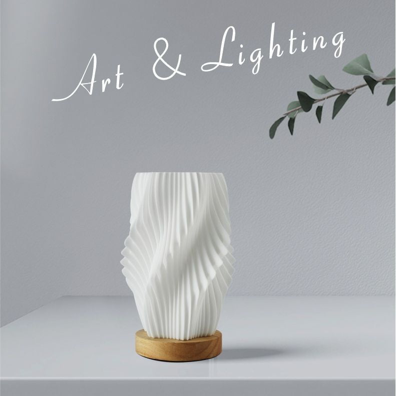 Nordic Girl Bedroom Bedside Decorative Table Lamp USB Dimming Eye Protection Night Light Creative Atmosphere Lamp