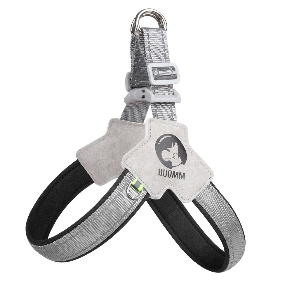 New Dog Chest Strap Saddle Pet Chest Strap Breathable Reflective Dog Strap Pet Leash