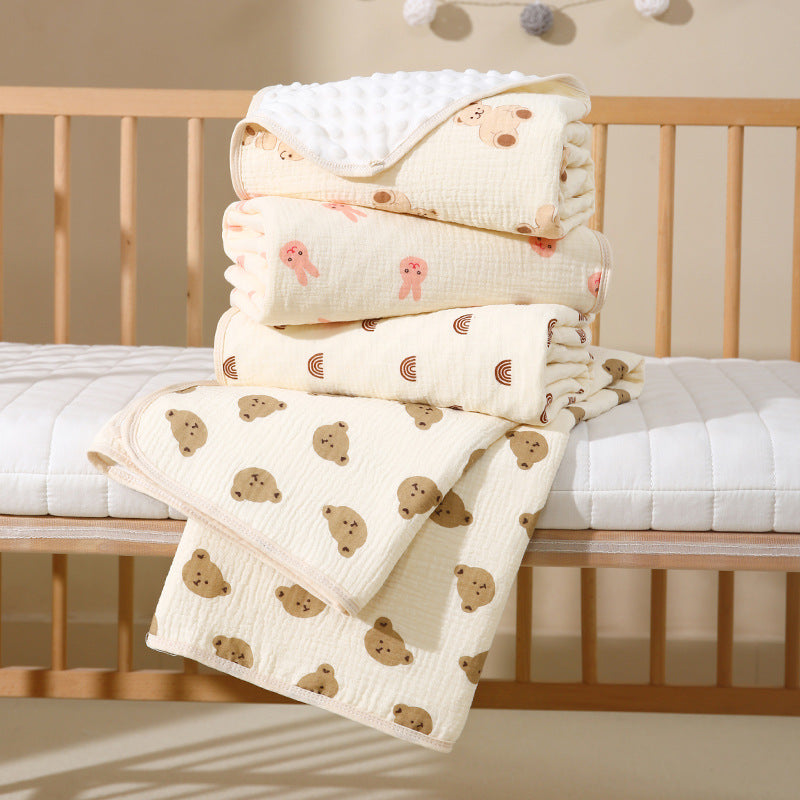 Baby Class A Crepe Doudou Velvet Blanket