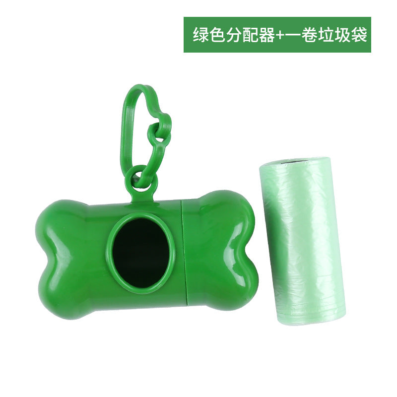Pet Supplies New Pet Garbage Bag With Distributor Paper Card Pet Pick-up Bag Shit Bag