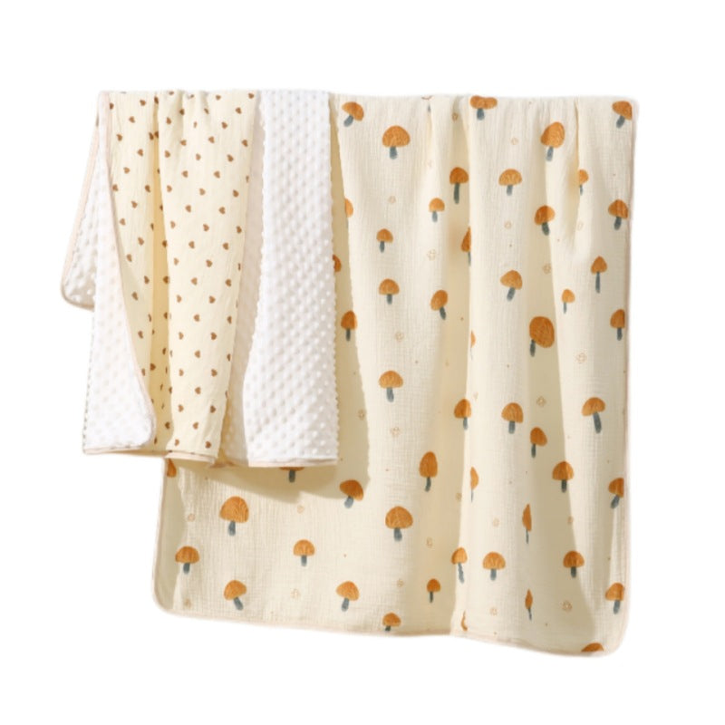 Baby Class A Crepe Doudou Velvet Blanket