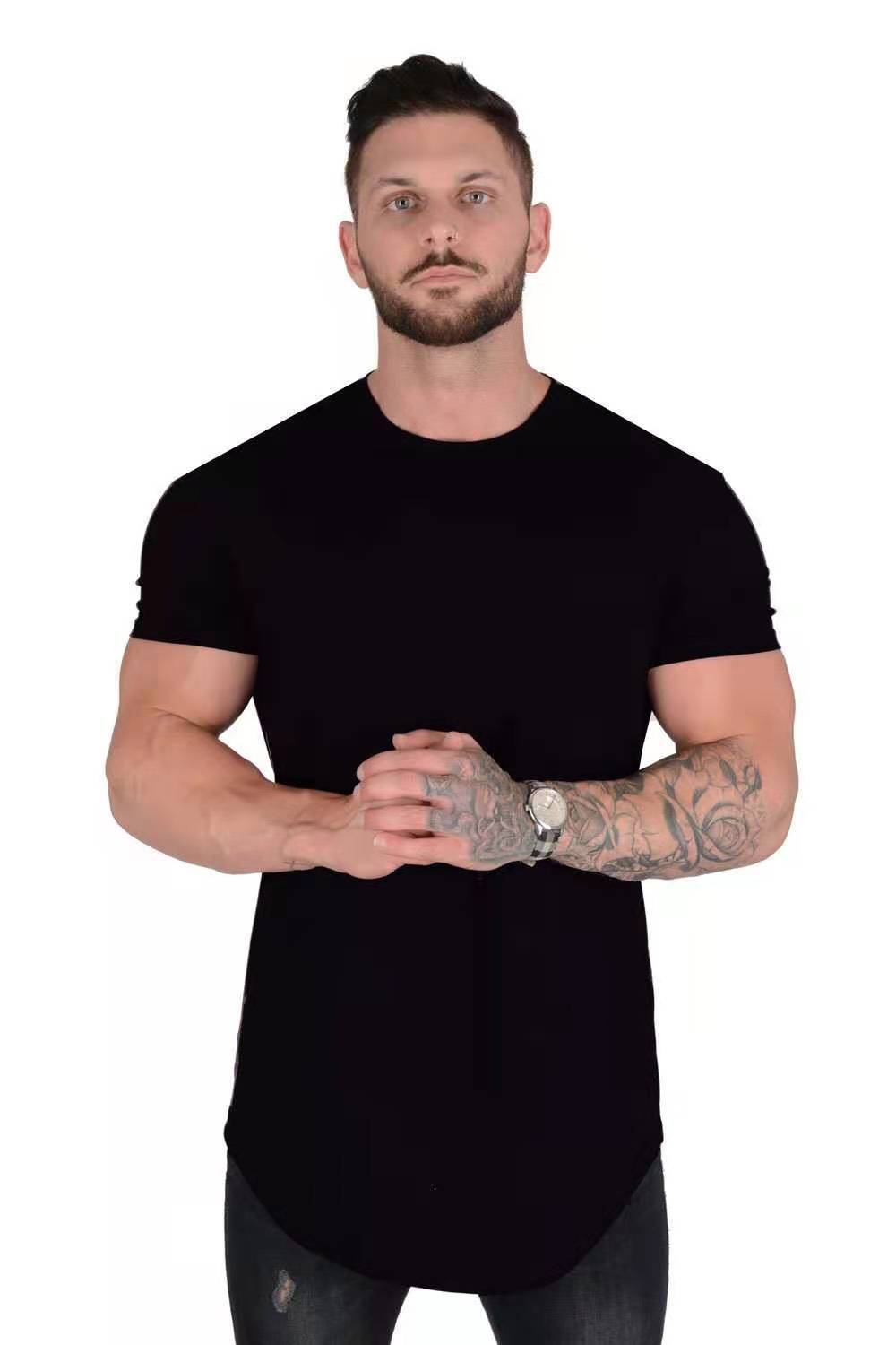 New Loose Light Board Sports Running Leisure Short Sleeve Summer Sports Fitness Men's T-shirt