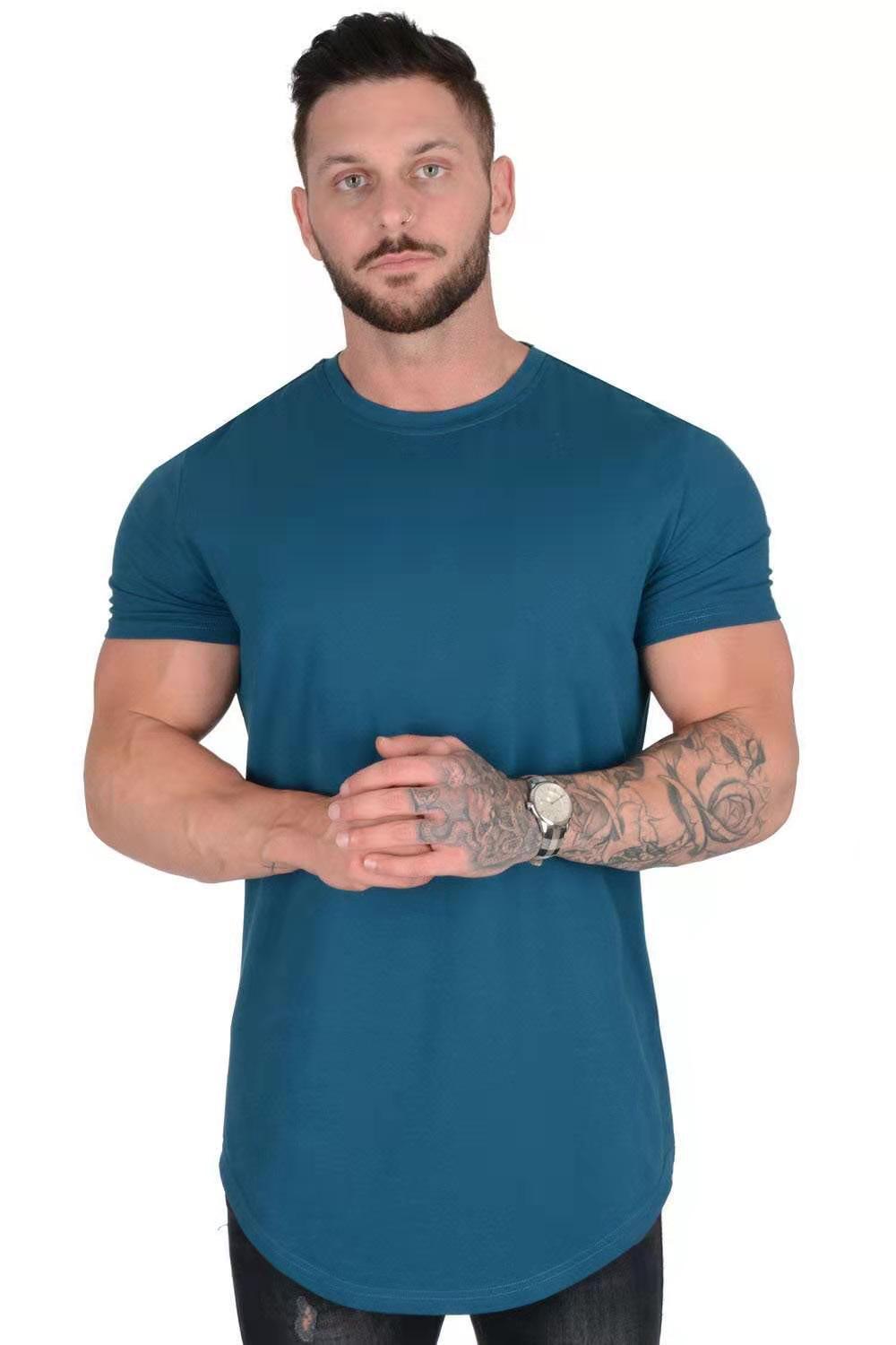 New Loose Light Board Sports Running Leisure Short Sleeve Summer Sports Fitness Men's T-shirt