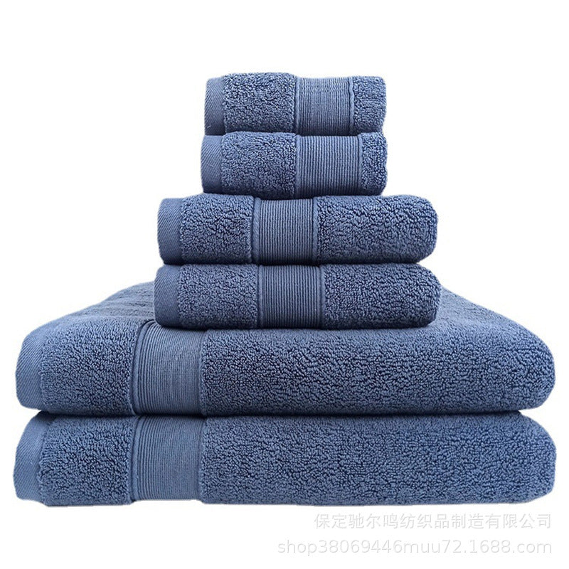 500g Cotton Towel Set – Bath, Hand & Face Towels