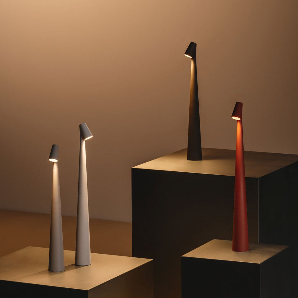 2Pcs Fashion Ins Wind Light Luxury Original Vibi Wireless Touch Charging Creative Atmosphere Value Restaurant Camping USB Desk Lamp