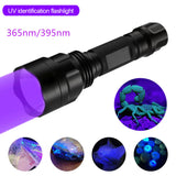 C8 Flashlight Strong Light Flashlight Rechargeable Long-range Flashlight Rechargeable Flashlight Mouse Tail Switch Red Light Green Purple Light Hand