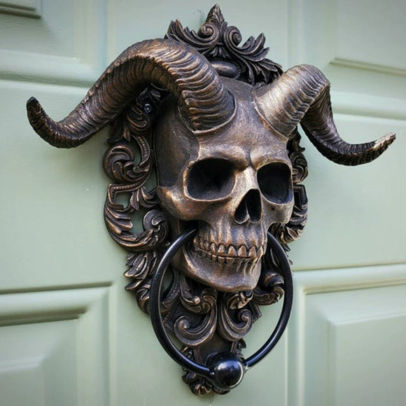 Skull Sheep Head Wall Decoration Pendant Door Knocker