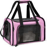 New Cat Bag Portable Pet Bag Out Portable Small Dog Bag Foldable Breathable Cat Backpack Cat Cage