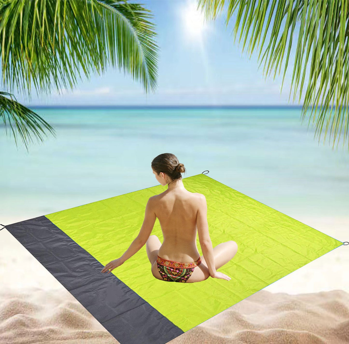 Picnic Mat Multifunctional Ground Cloth Oxford Cloth Camping Beach Mat