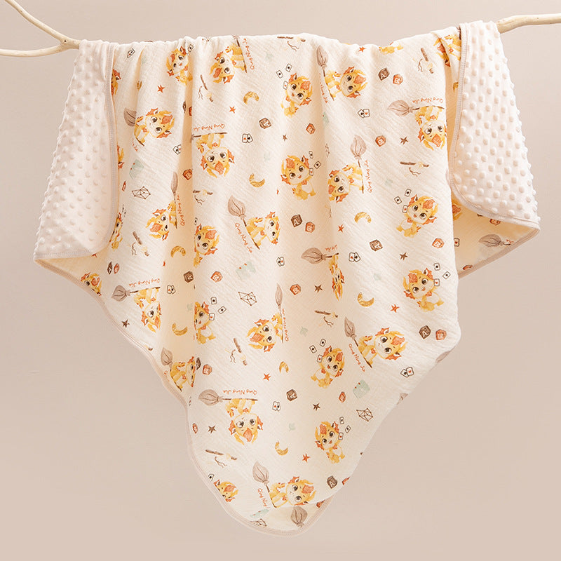 Baby Class A Crepe Doudou Velvet Blanket