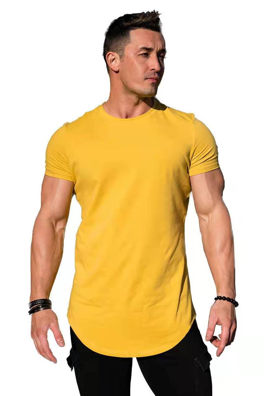 New Loose Light Board Sports Running Leisure Short Sleeve Summer Sports Fitness Men's T-shirt