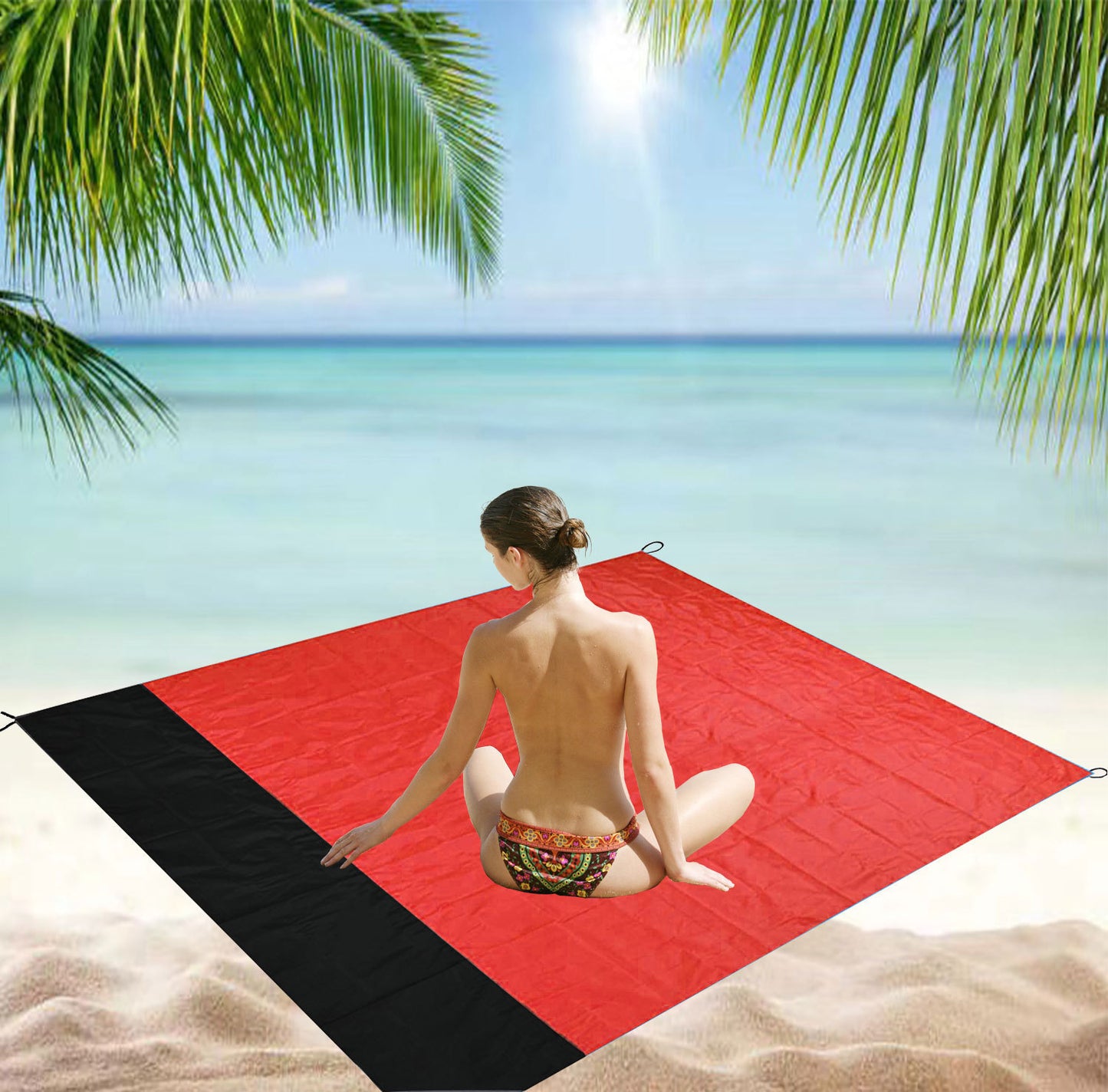 Picnic Mat Multifunctional Ground Cloth Oxford Cloth Camping Beach Mat