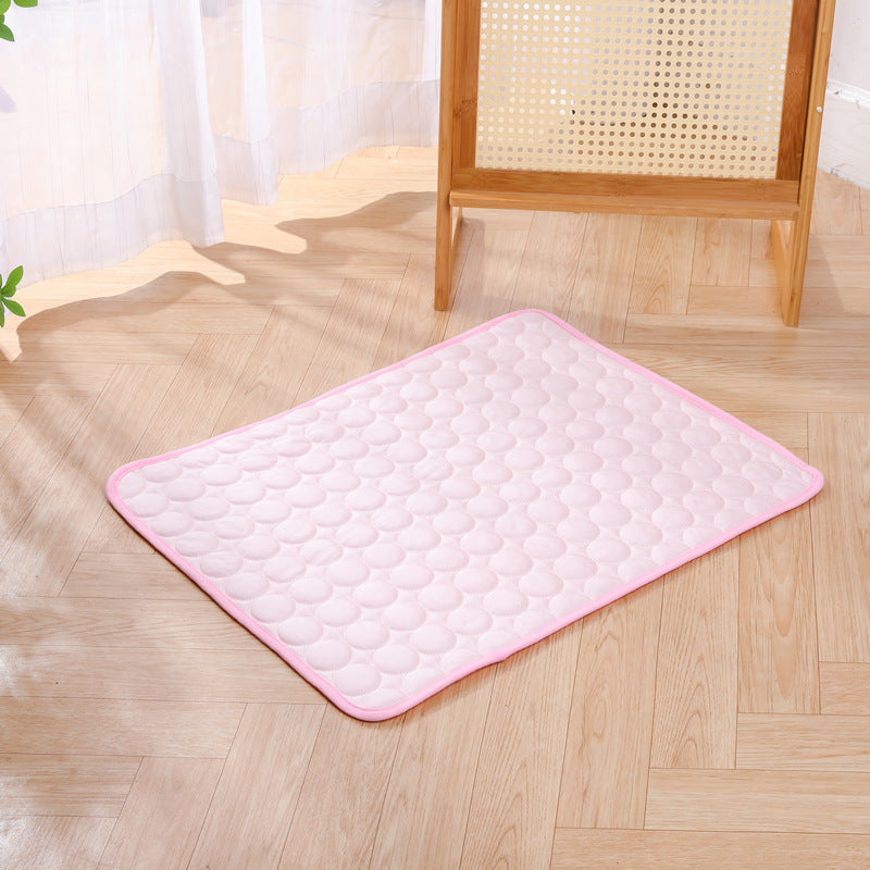 Pet Cooling Ice Silk Mat – Multiple Sizes & Colours