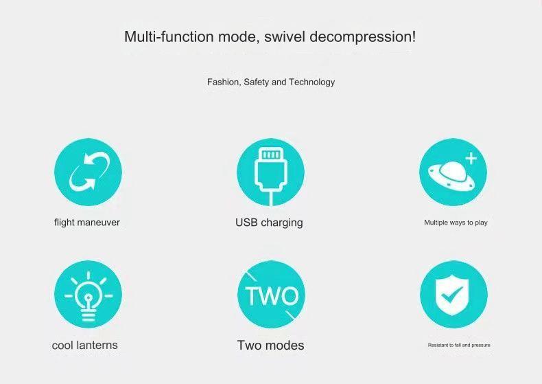 Fingertip Gyro Glowing Gyroscope Sensor Set Black Technology Plastic Suspended Ball Artifact Decompression Toy